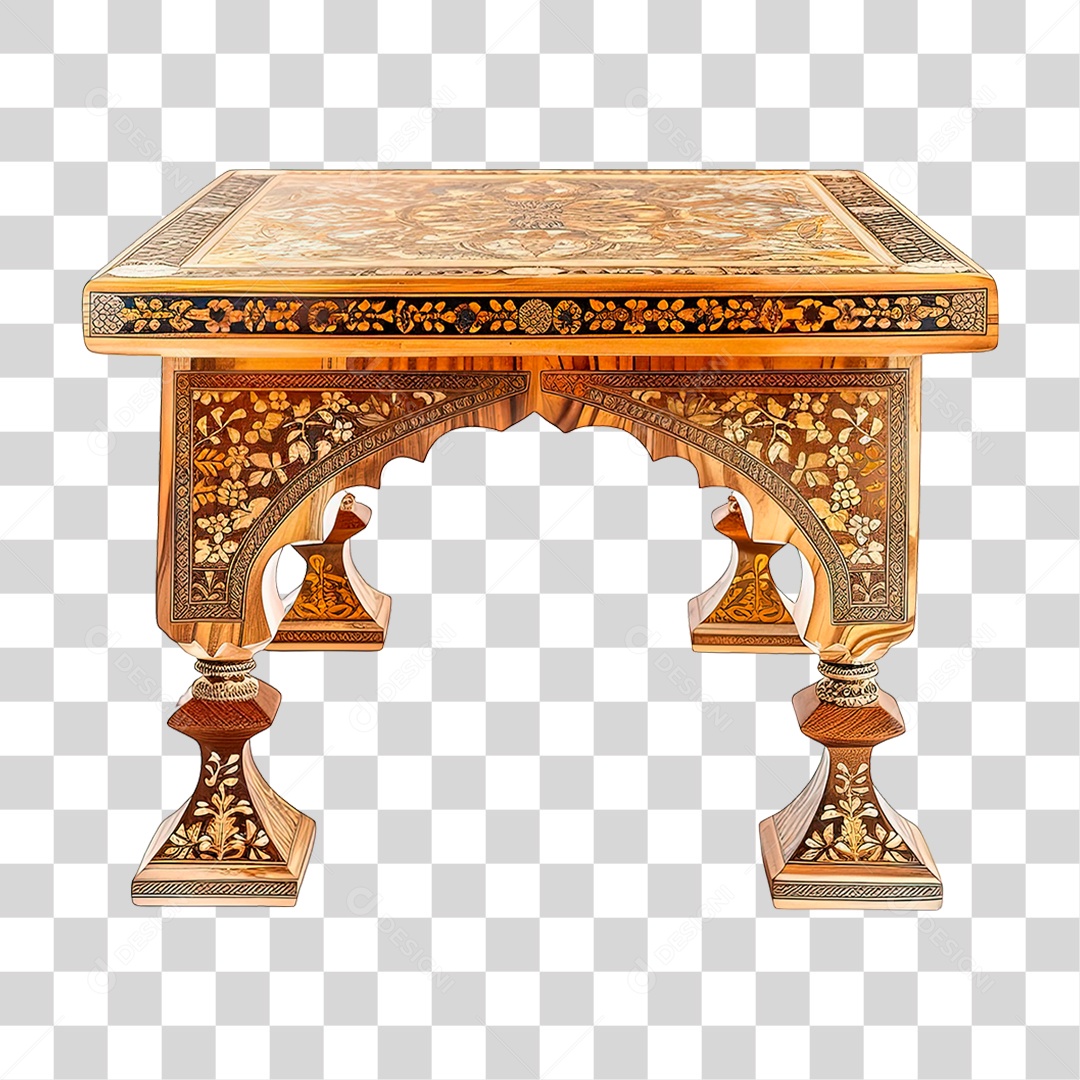 Mesa Quadrada PNG Transparente