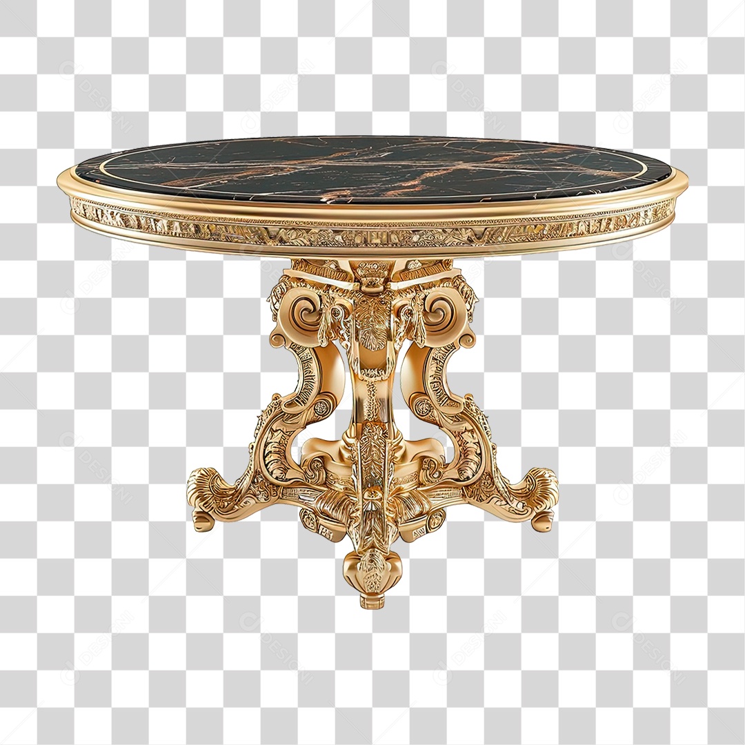 Mesa Redonda PNG Transparente
