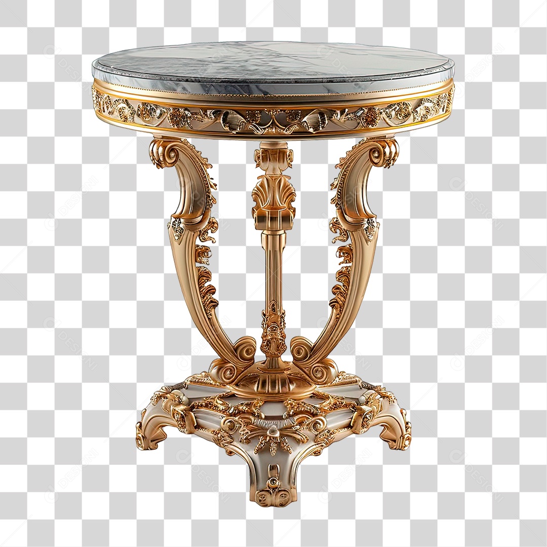 Mesa Redonda PNG Transparente