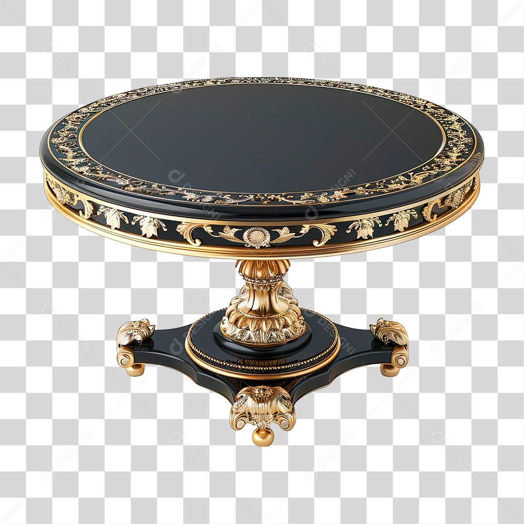 Mesa Redonda PNG Transparente