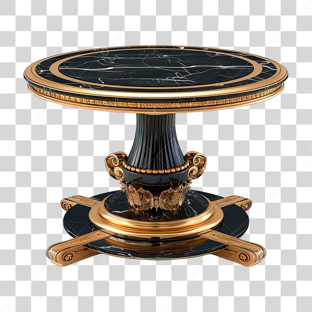 Mesa Redonda PNG Transparente