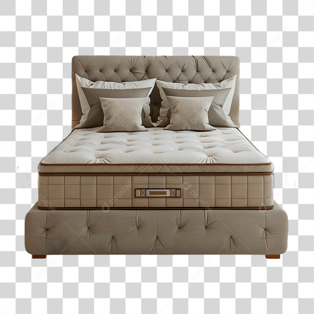 Cama de Casal PNG Transparente