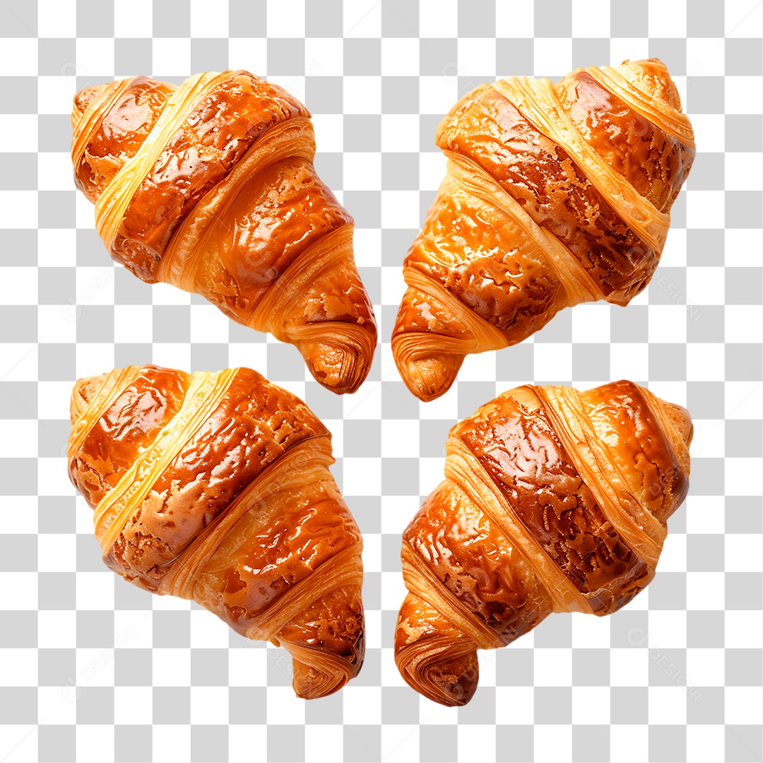 Croissants PNG Transparente