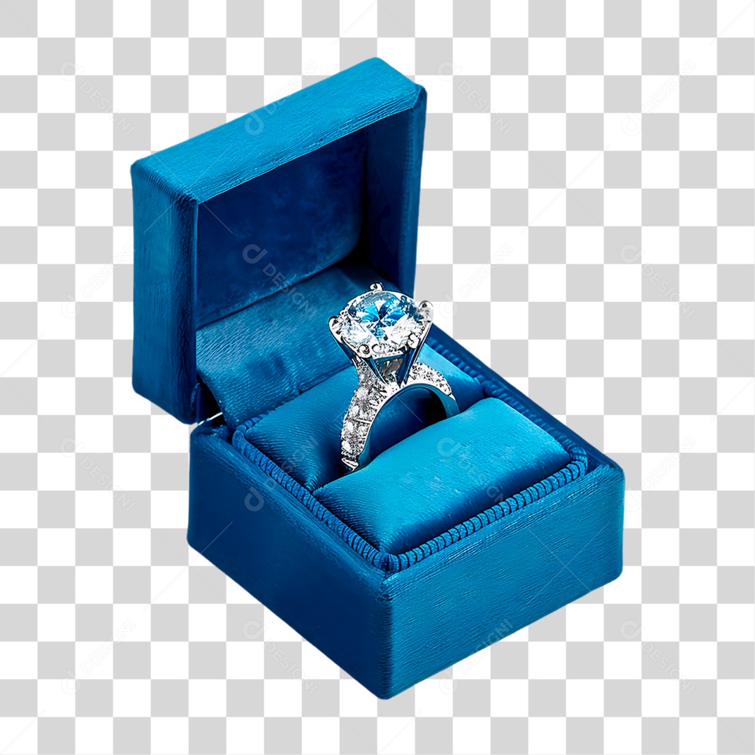 Caixa de Anel PNG Transparente