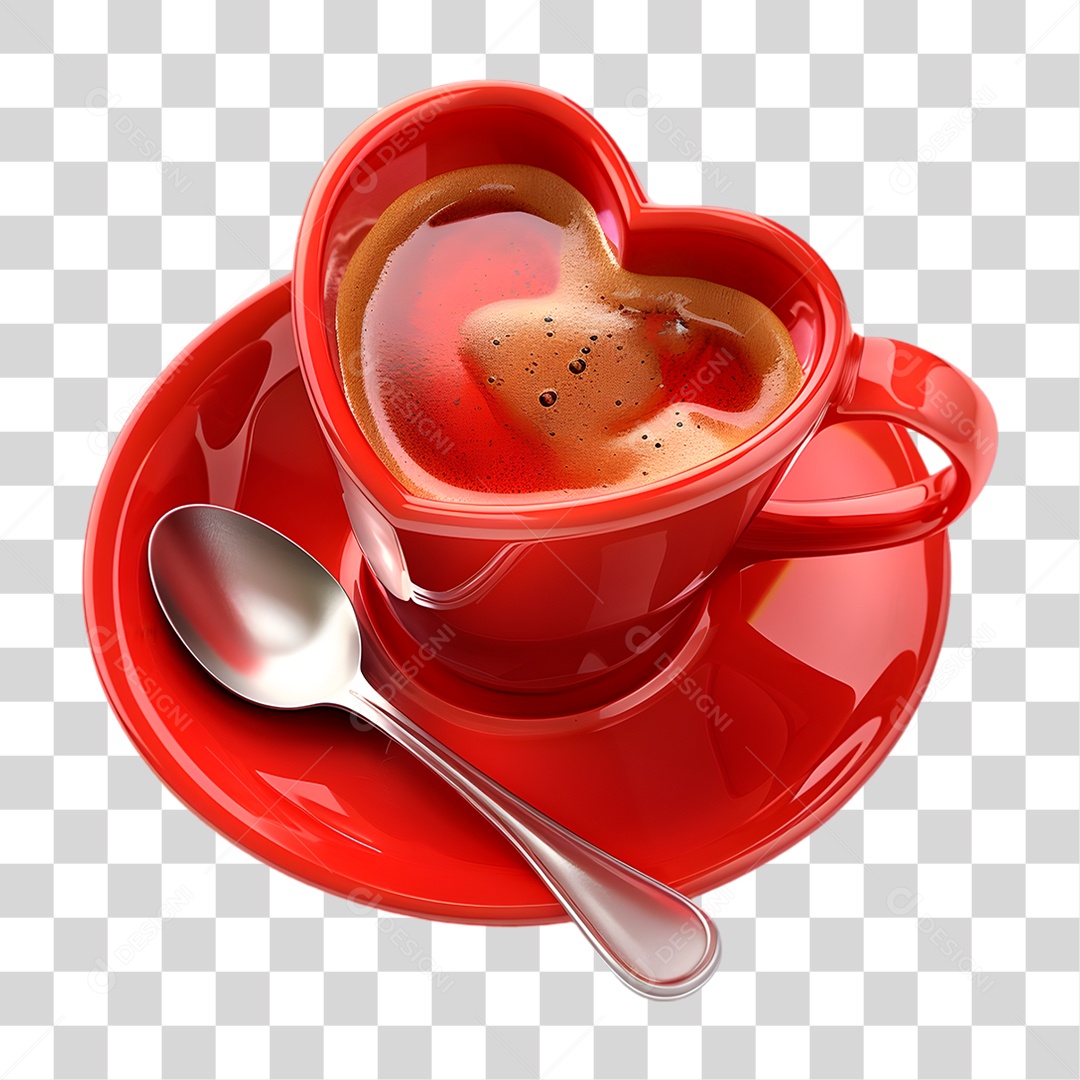 Xicara de Café PNG Transparente