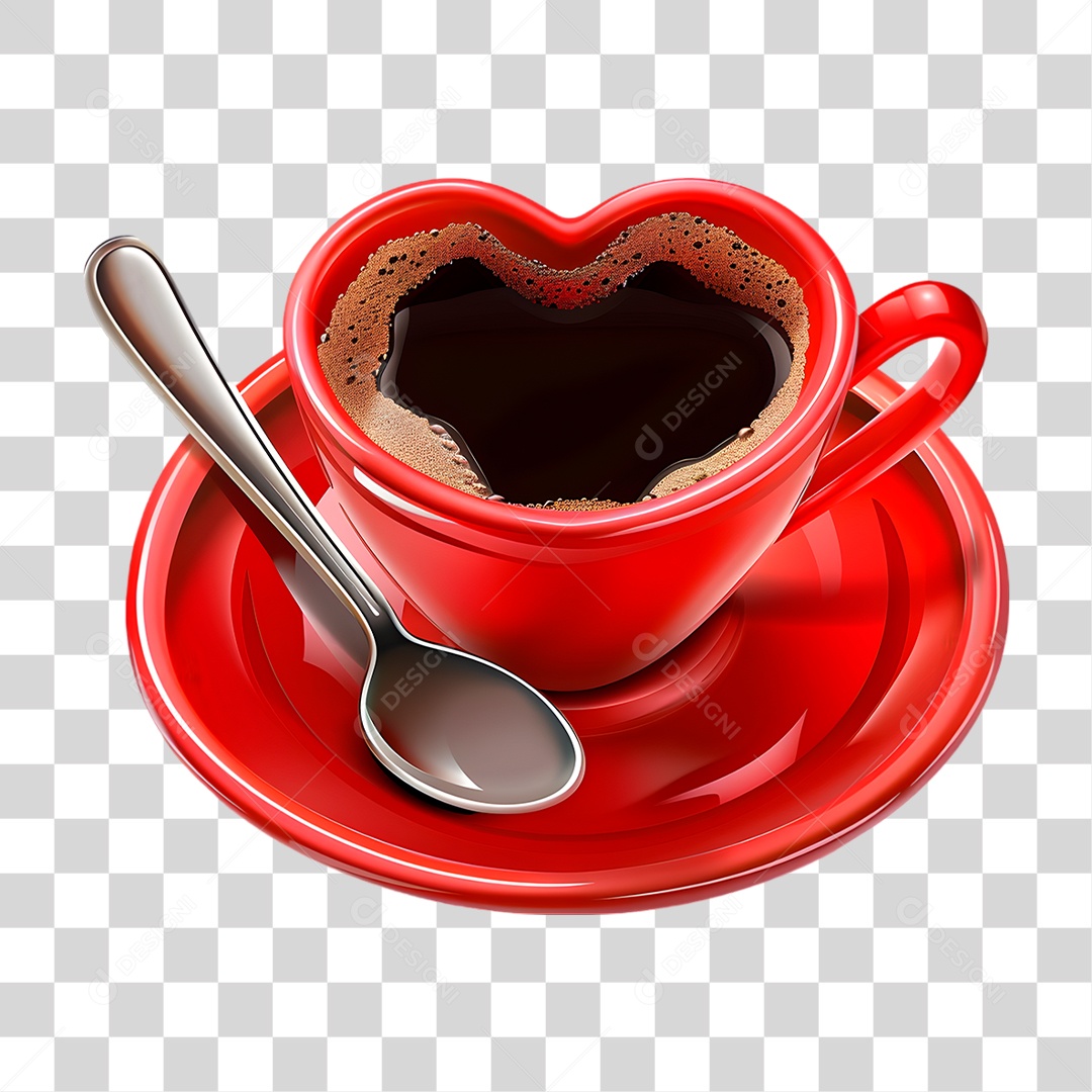 Xicara de Café PNG Transparente