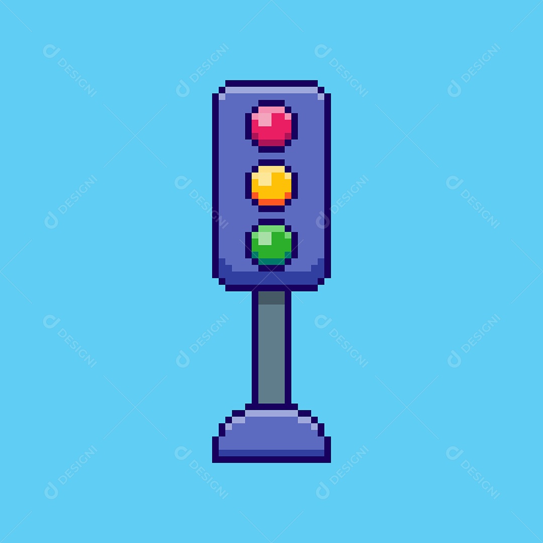 Semáforos Vetor EPS