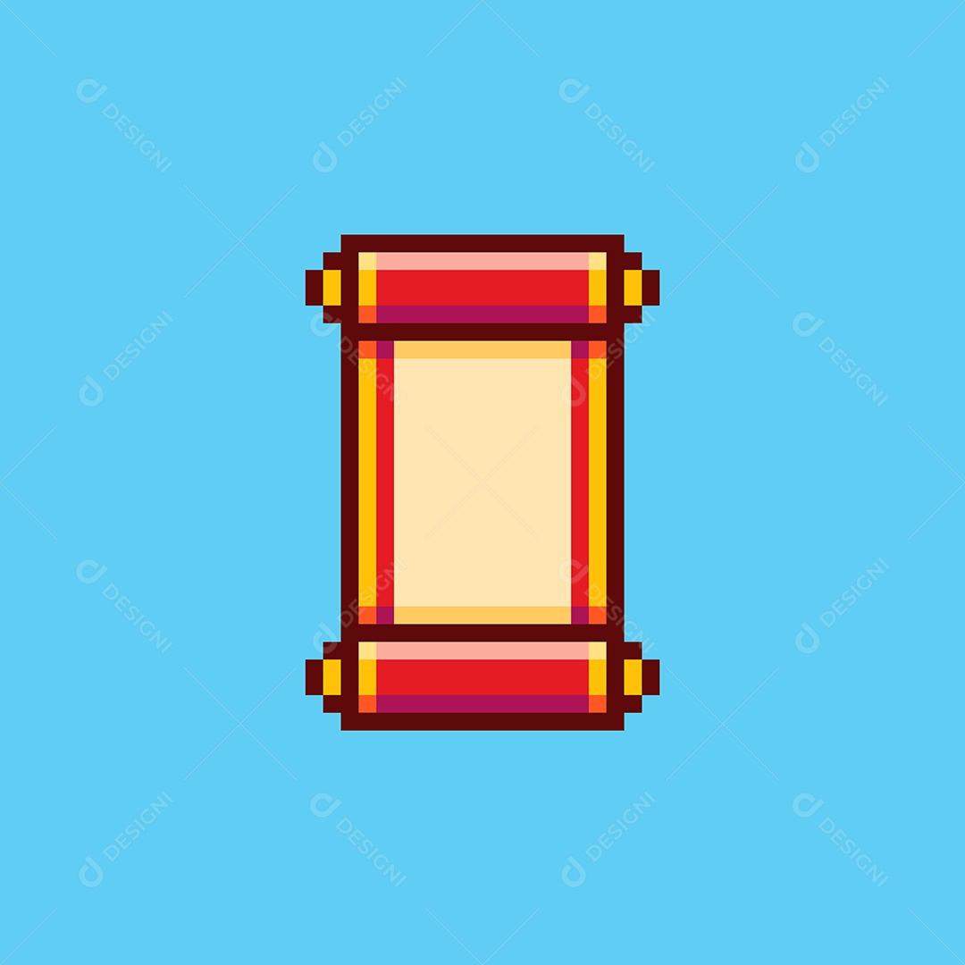 Rolo de Papel Chinês Vetor EPS