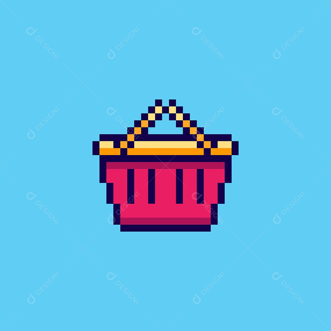 Cesta de Compras Vetor EPS