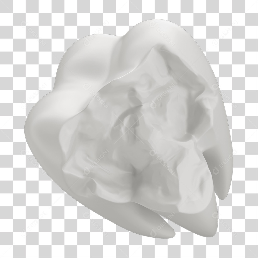 Dente Branco Quebrado PNG Transparente