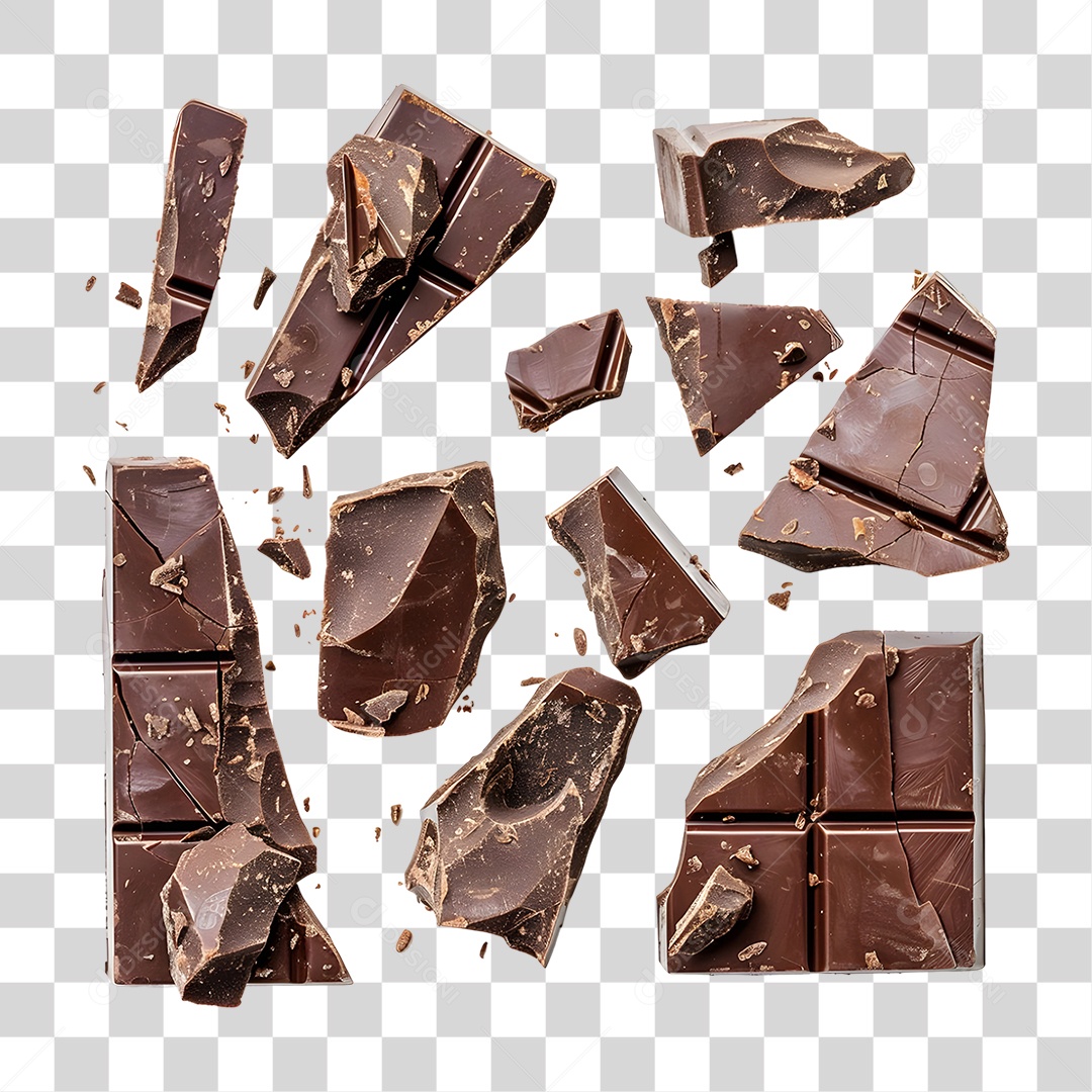 Chocolates Doces PNG Transparente