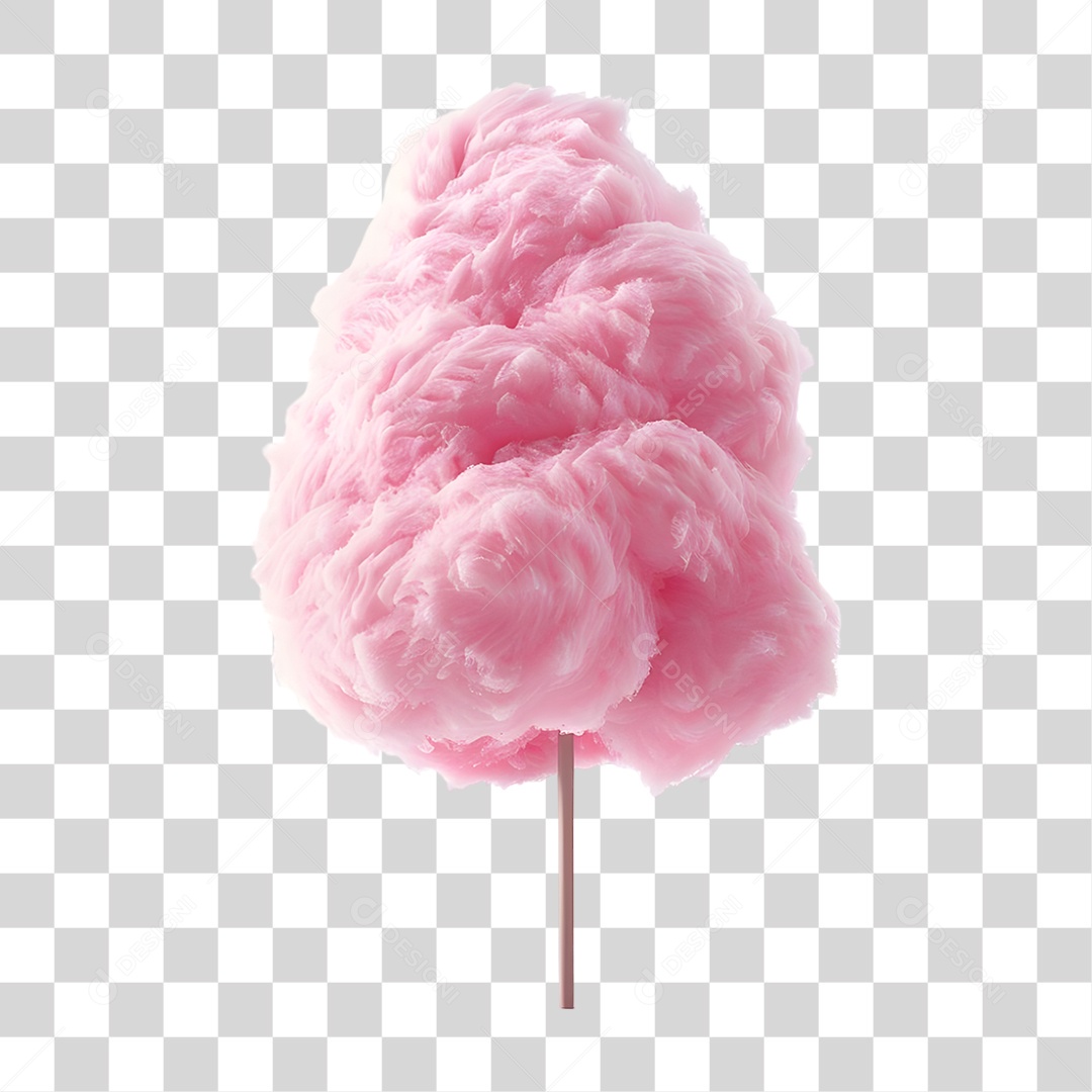 Algodão Doce PNG Transparente