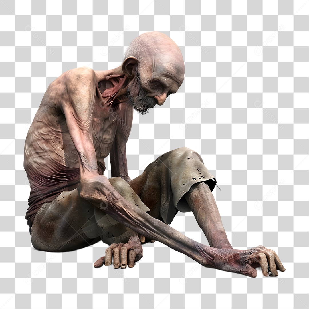 Zumbi Morto-vivo PNG Transparente