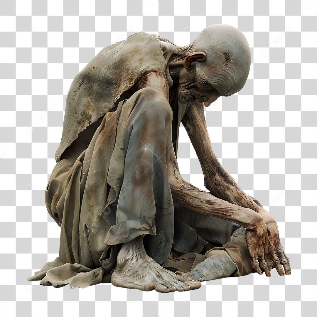 Zumbi Morto-vivo PNG Transparente