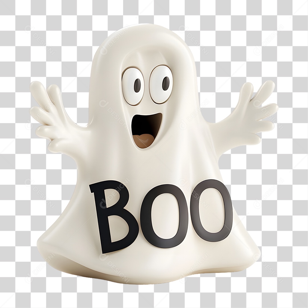 Fantasma do Halloween PNG Transparente