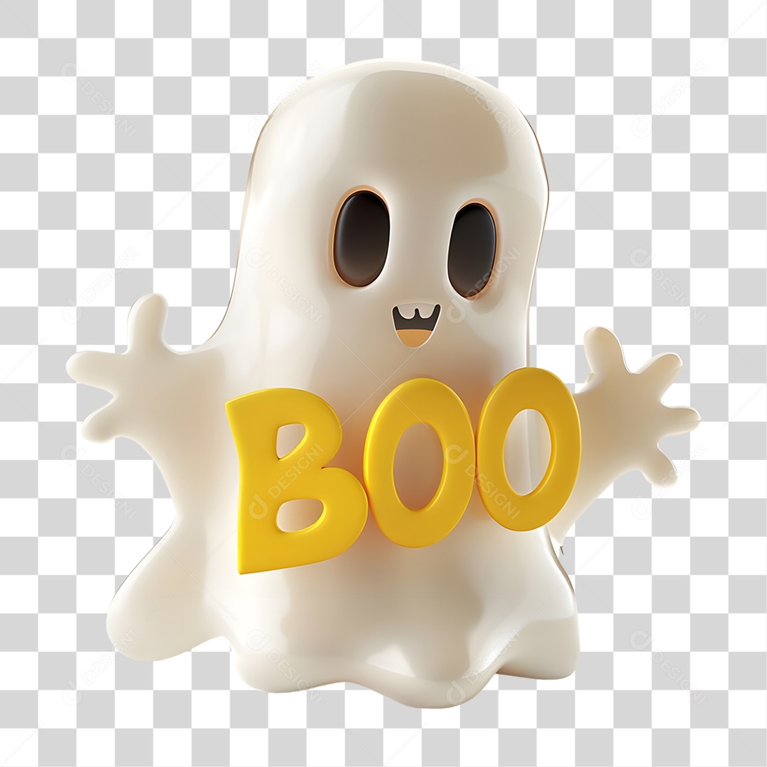 Fantasma do Halloween PNG Transparente