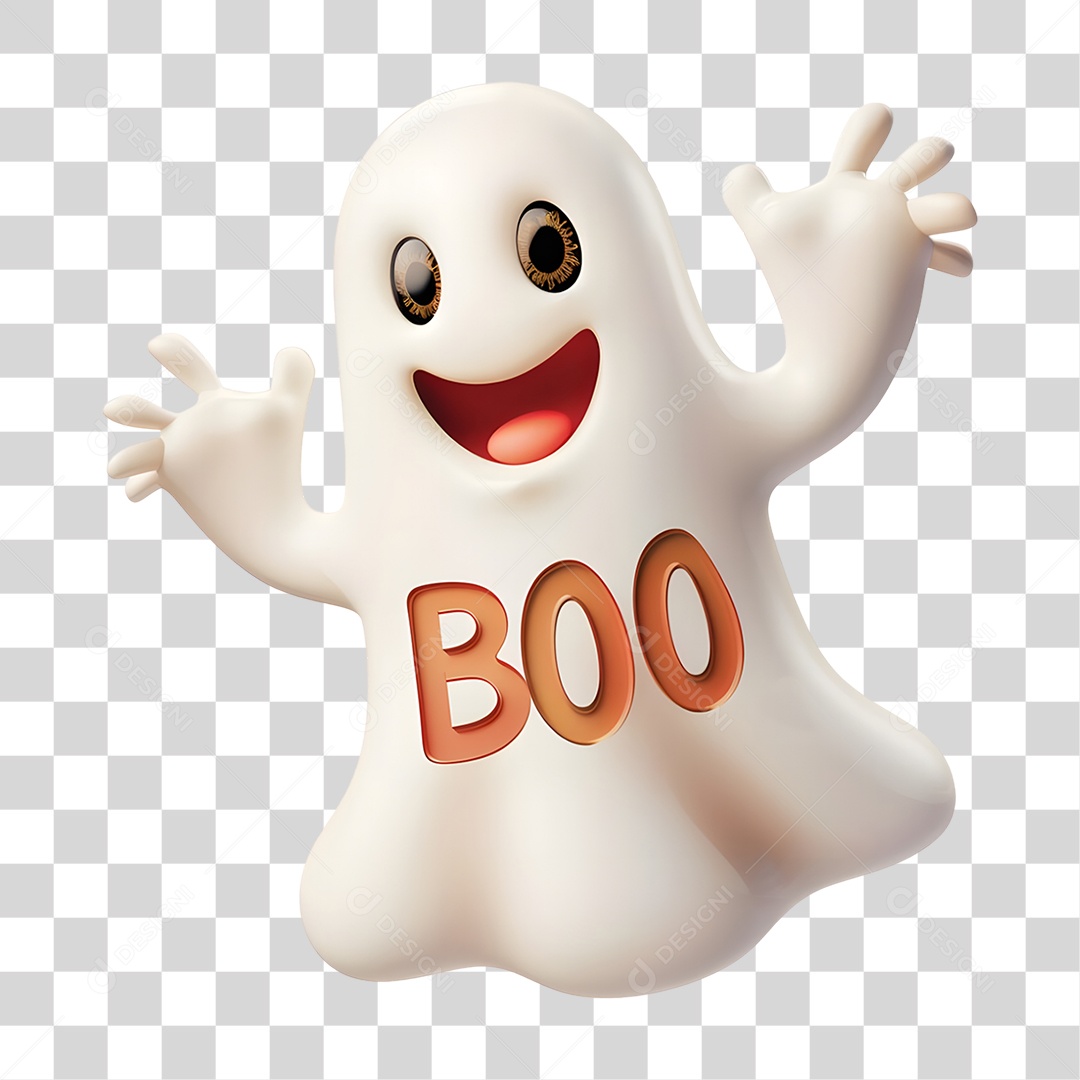 Fantasma do Halloween PNG Transparente