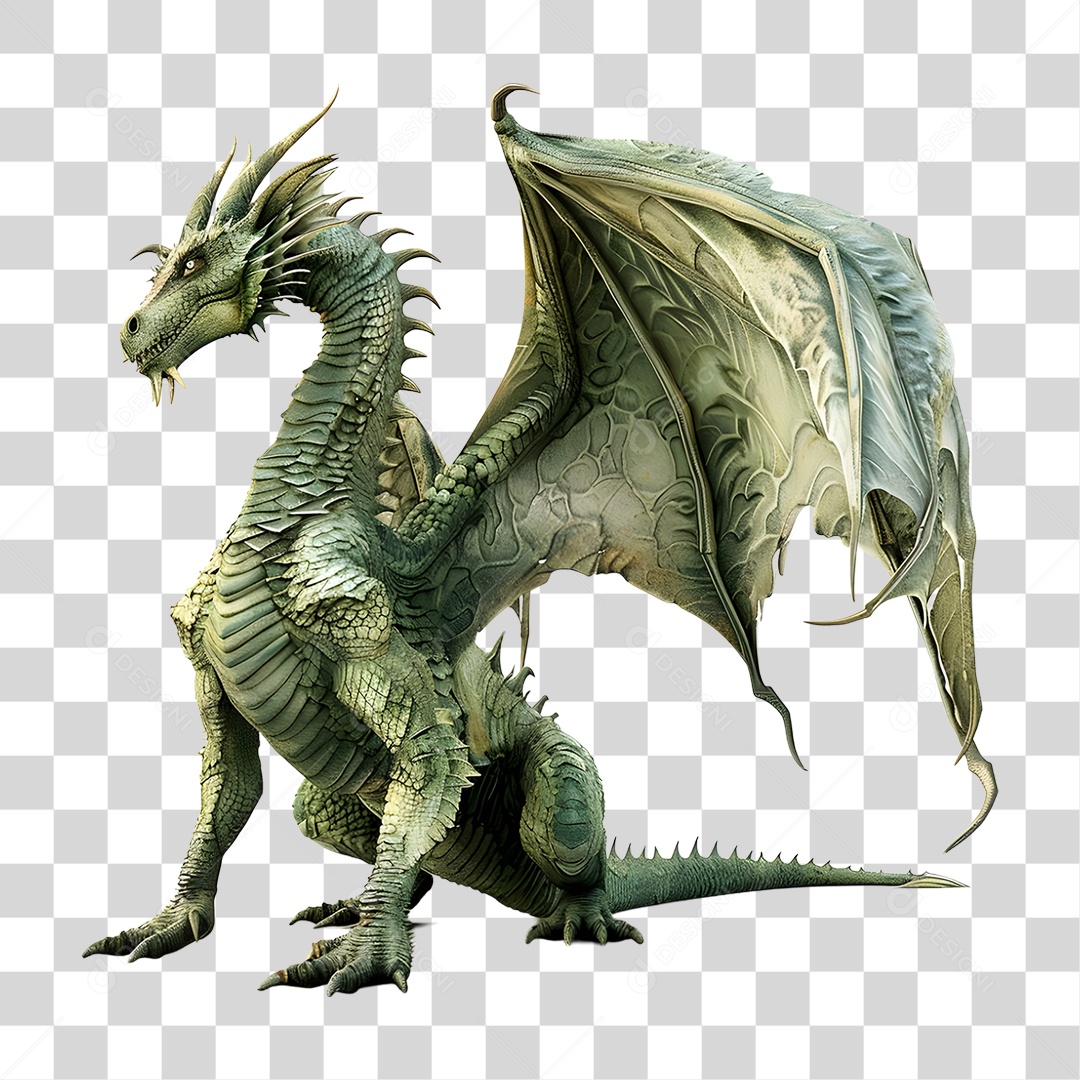 Criatura Lendária Dragão PNG Transparente