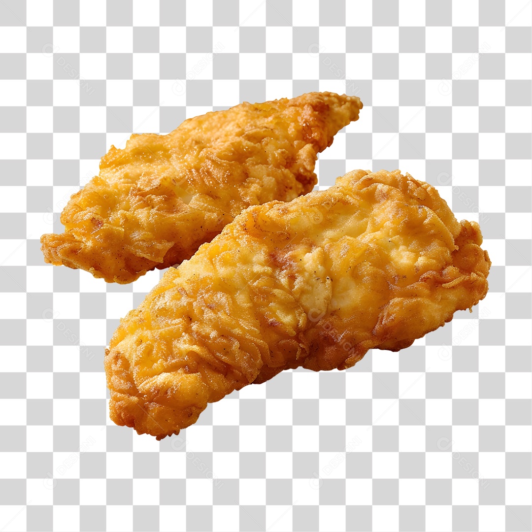 Peito de Frango Frito PNG Transparente