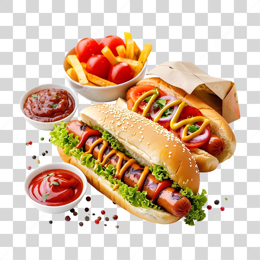 Lanches Sanduiches PNG Transparente