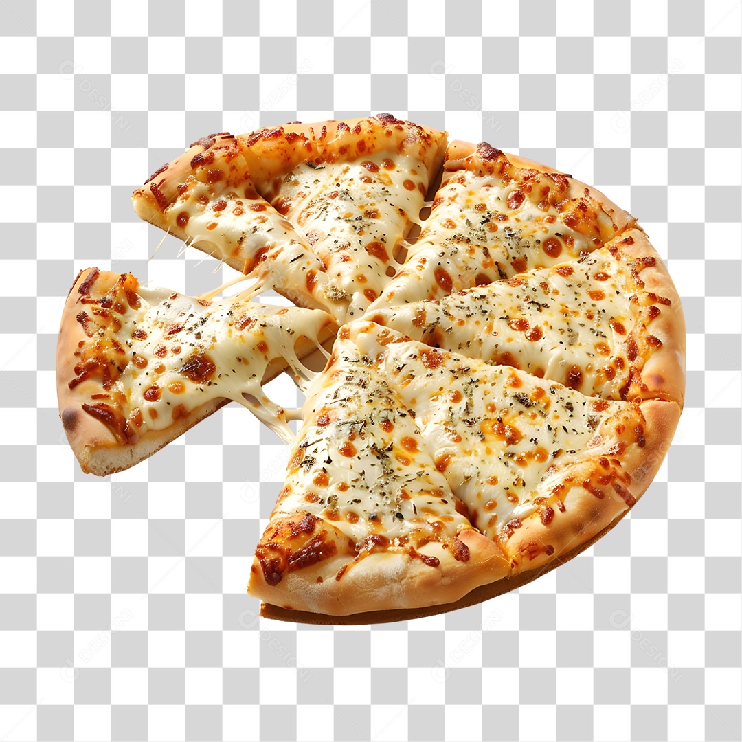 Pizza Vários Sabores PNG Transparente