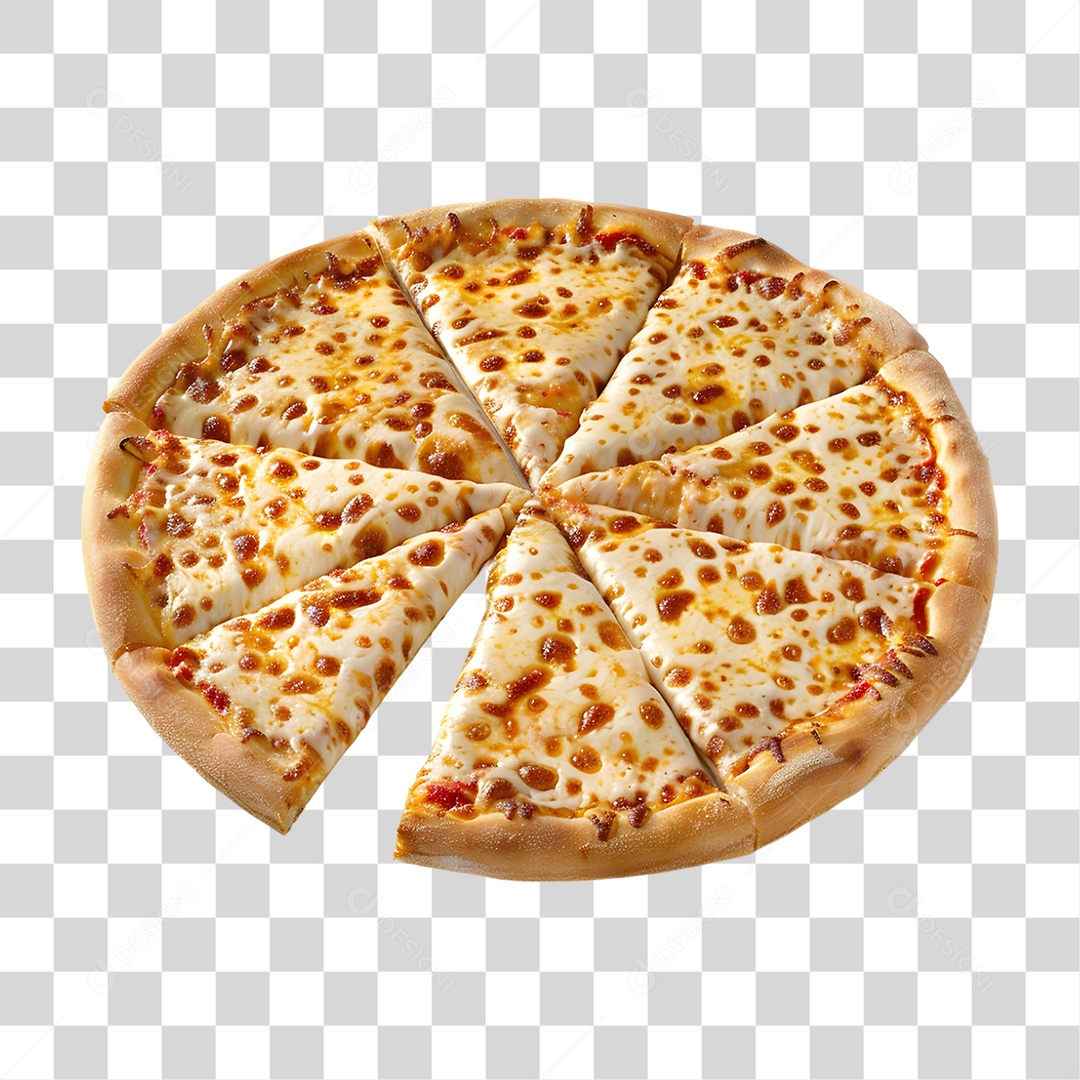 Pizza Vários Sabores PNG Transparente