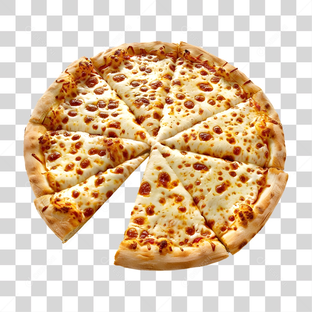 Pizza Vários Sabores PNG Transparente