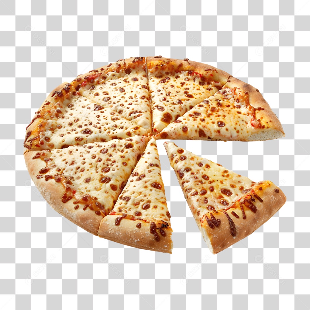 Pizza Vários Sabores PNG Transparente