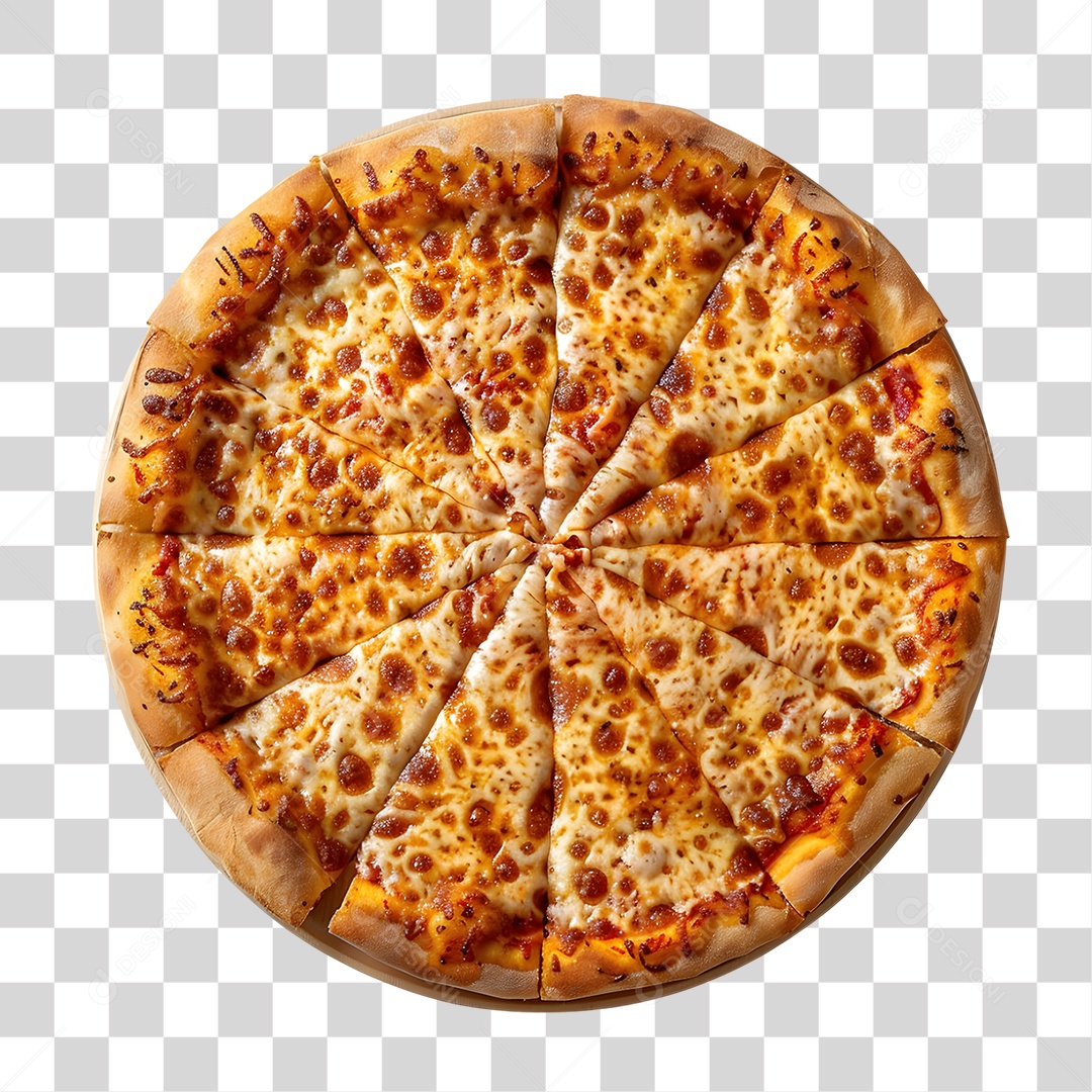 Pizza Vários Sabores PNG Transparente