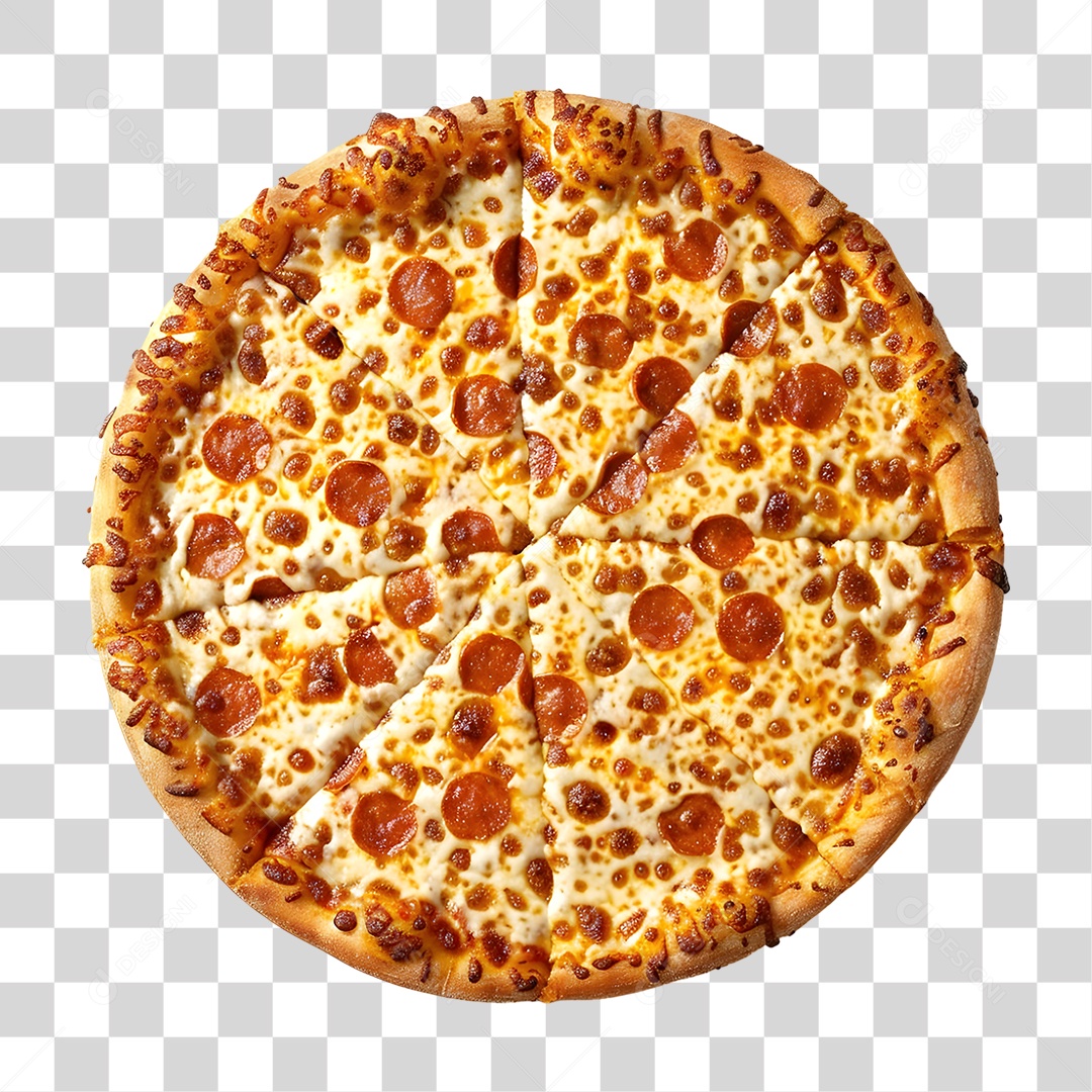 Pizza Vários Sabores PNG Transparente