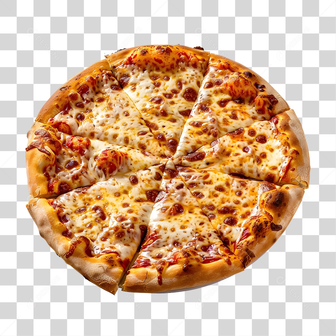 Pizza Vários Sabores PNG Transparente