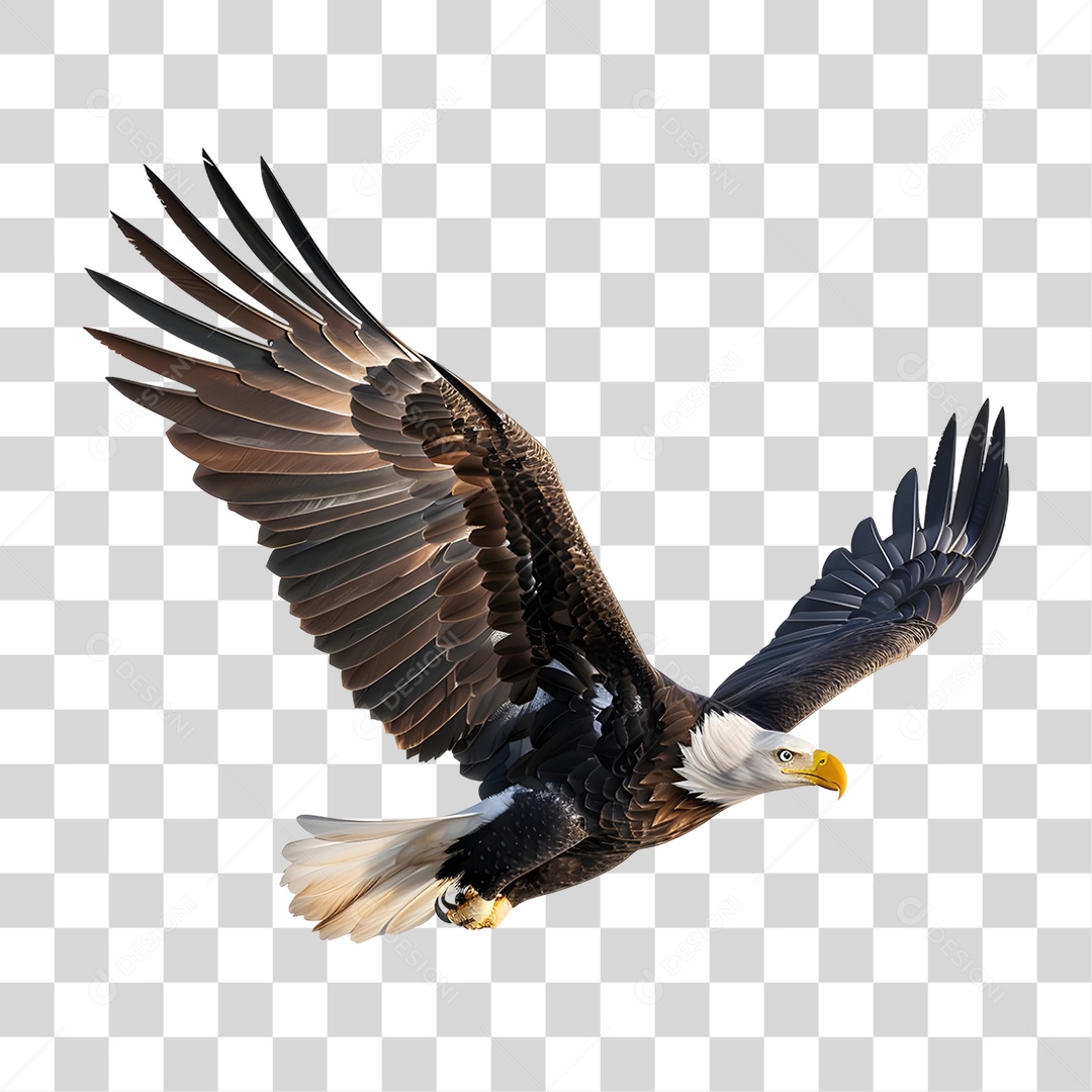 Ave Águia PNG Transparente