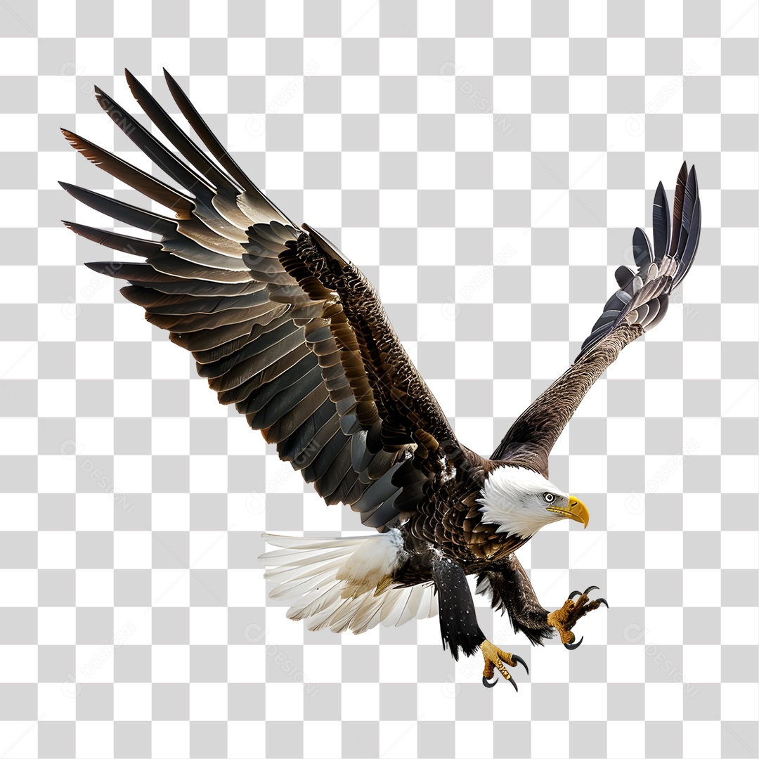 Ave Águia PNG Transparente