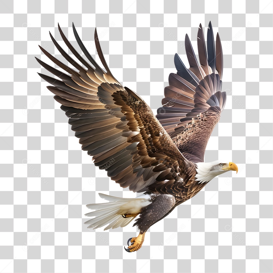 Ave Águia PNG Transparente