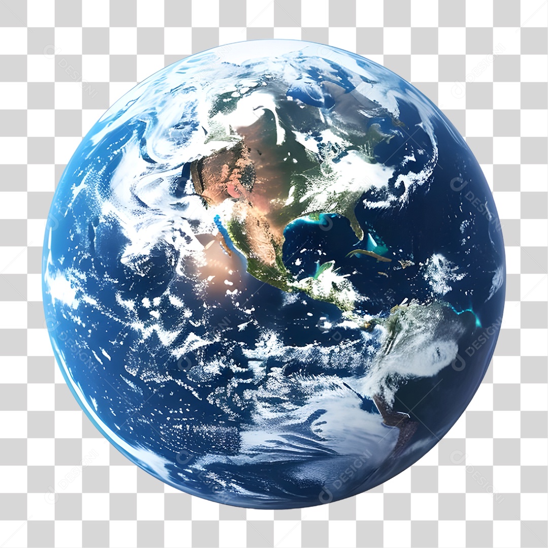 Planeta Terra PNG Transparente