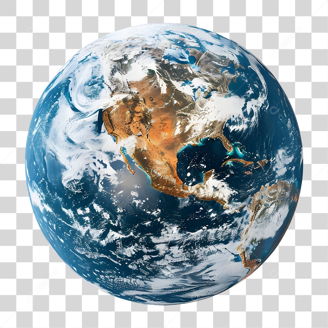 Planeta Terra PNG Transparente