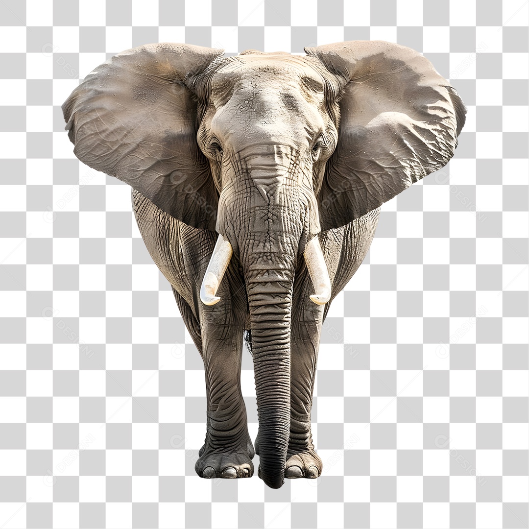 Animal Elefante Africano PNG Transparente
