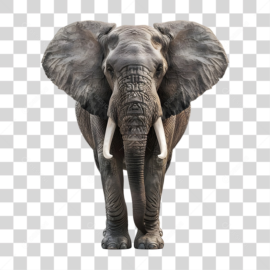 Animal Elefante Africano PNG Transparente