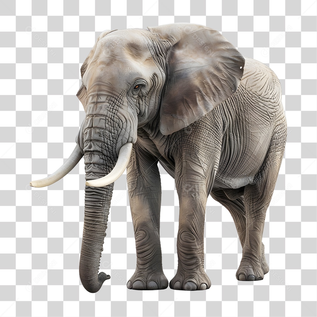 Animal Elefante Africano PNG Transparente