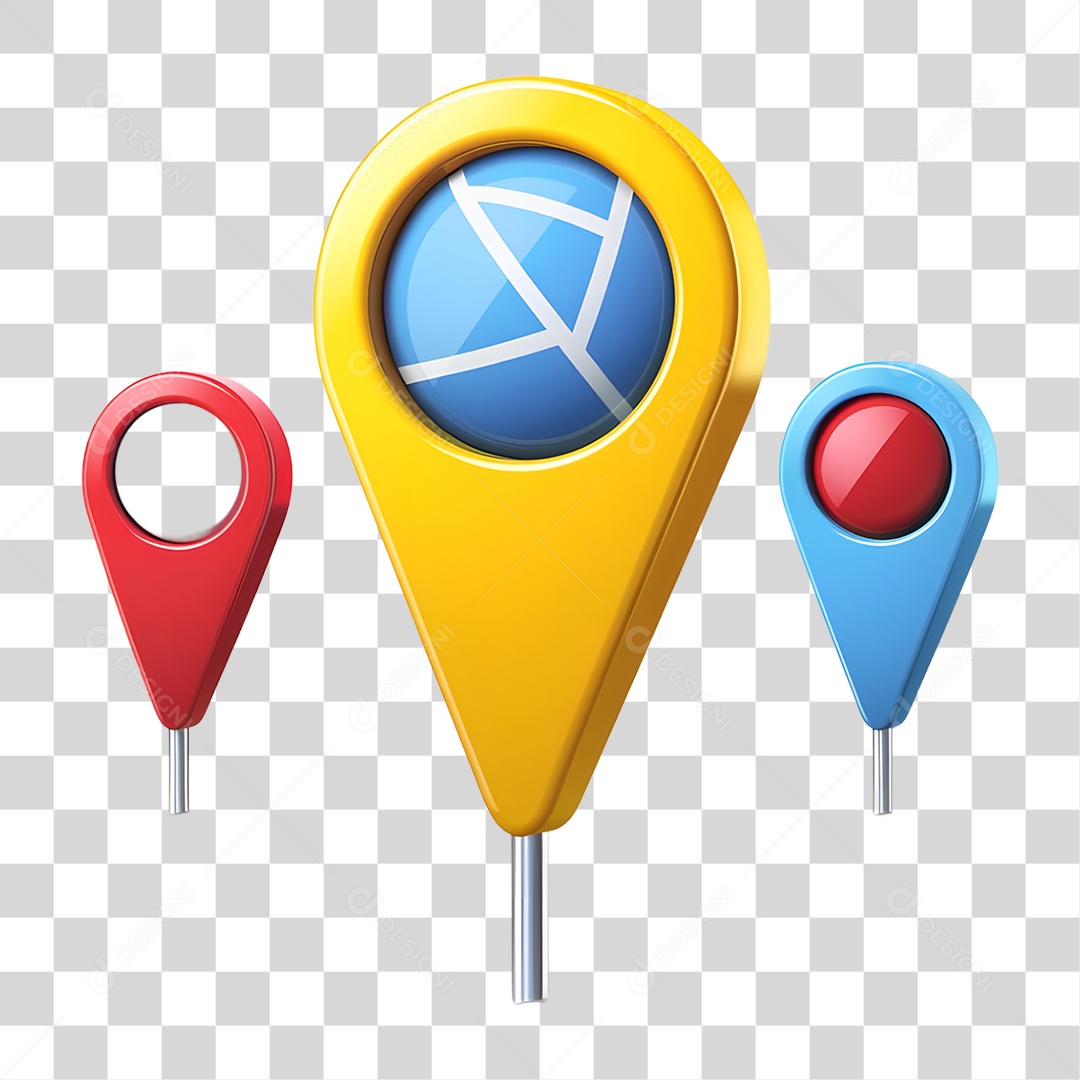 Pin de Localização Gps PNG Transparente