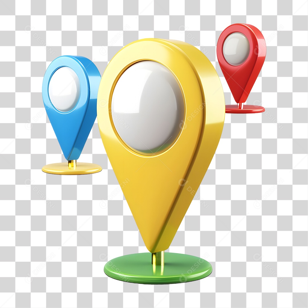 Pin de Localização Gps PNG Transparente