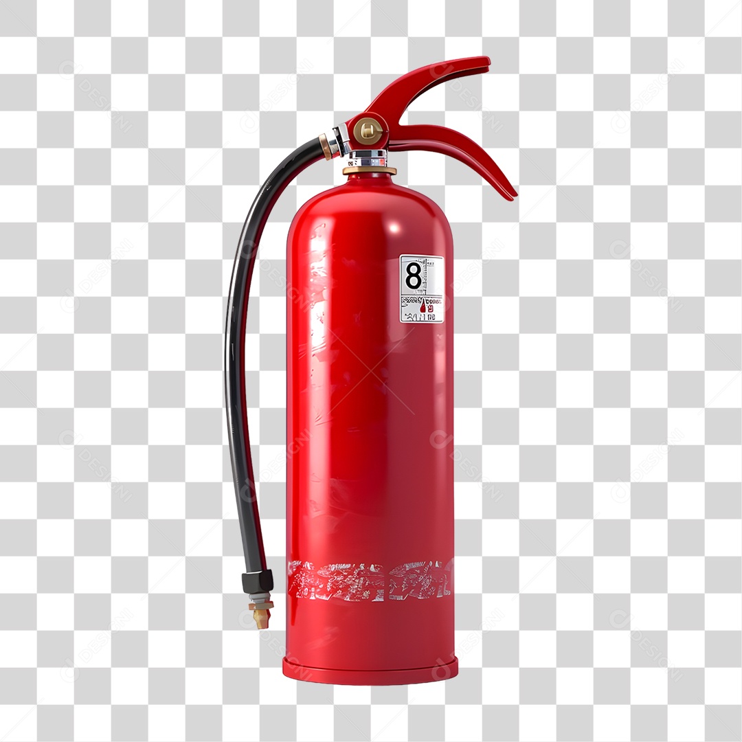 Extintor de Segurança PNG Transparente