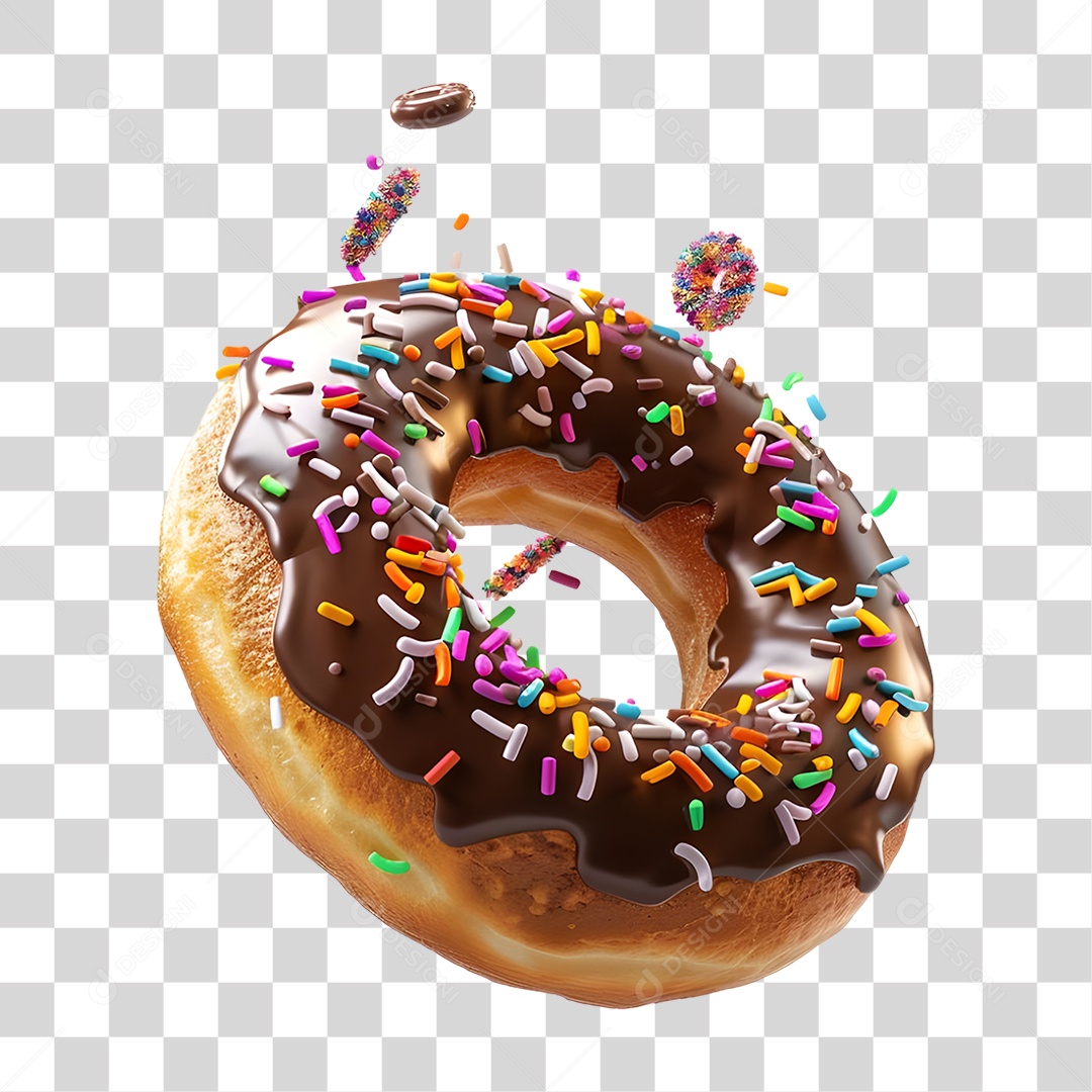 Rosca Donut PNG Transparente