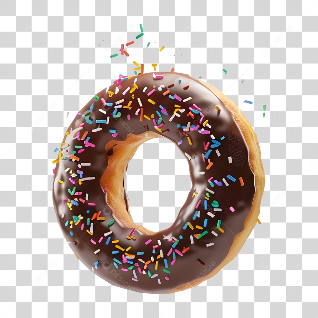 Rosca Donut PNG Transparente
