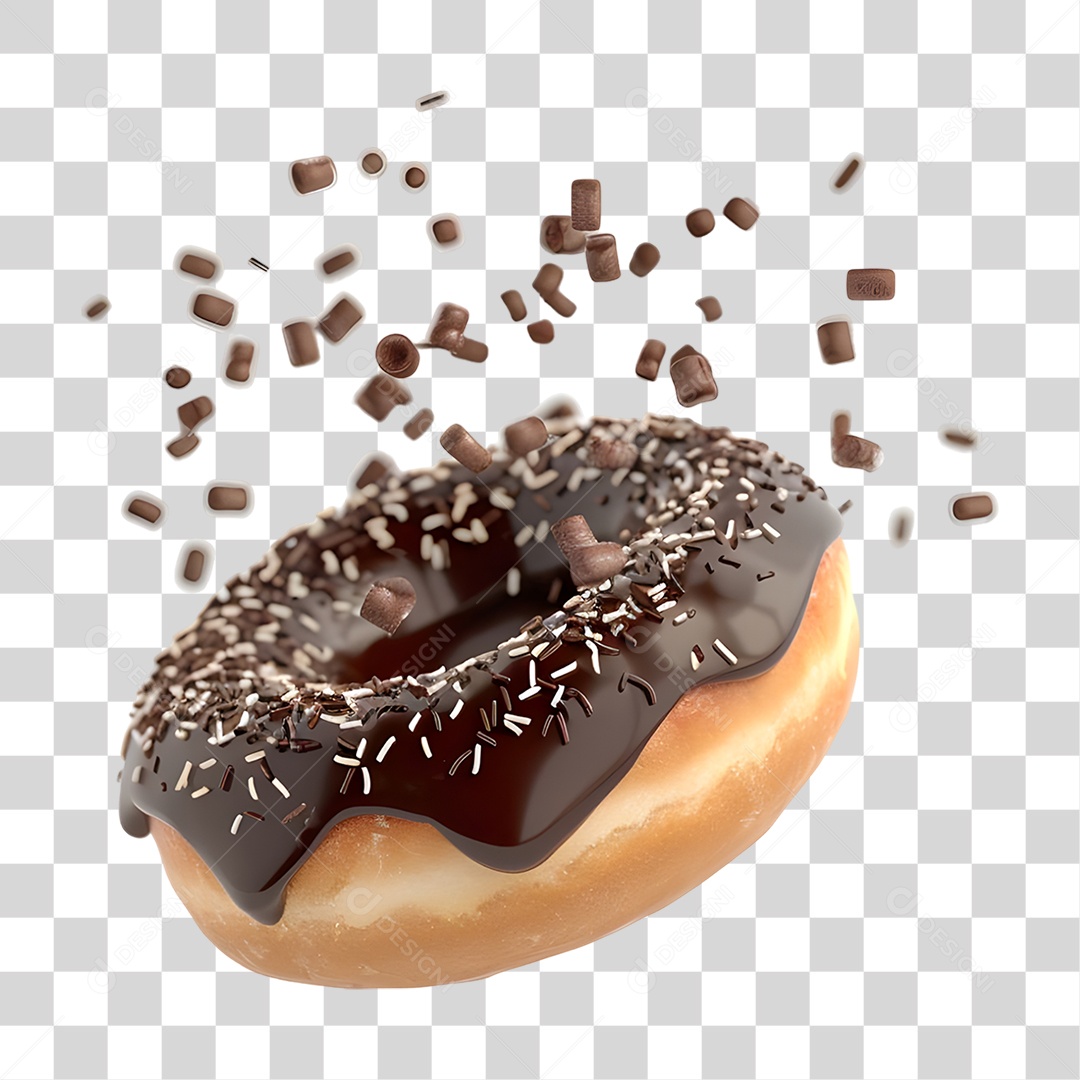 Rosca Donut PNG Transparente