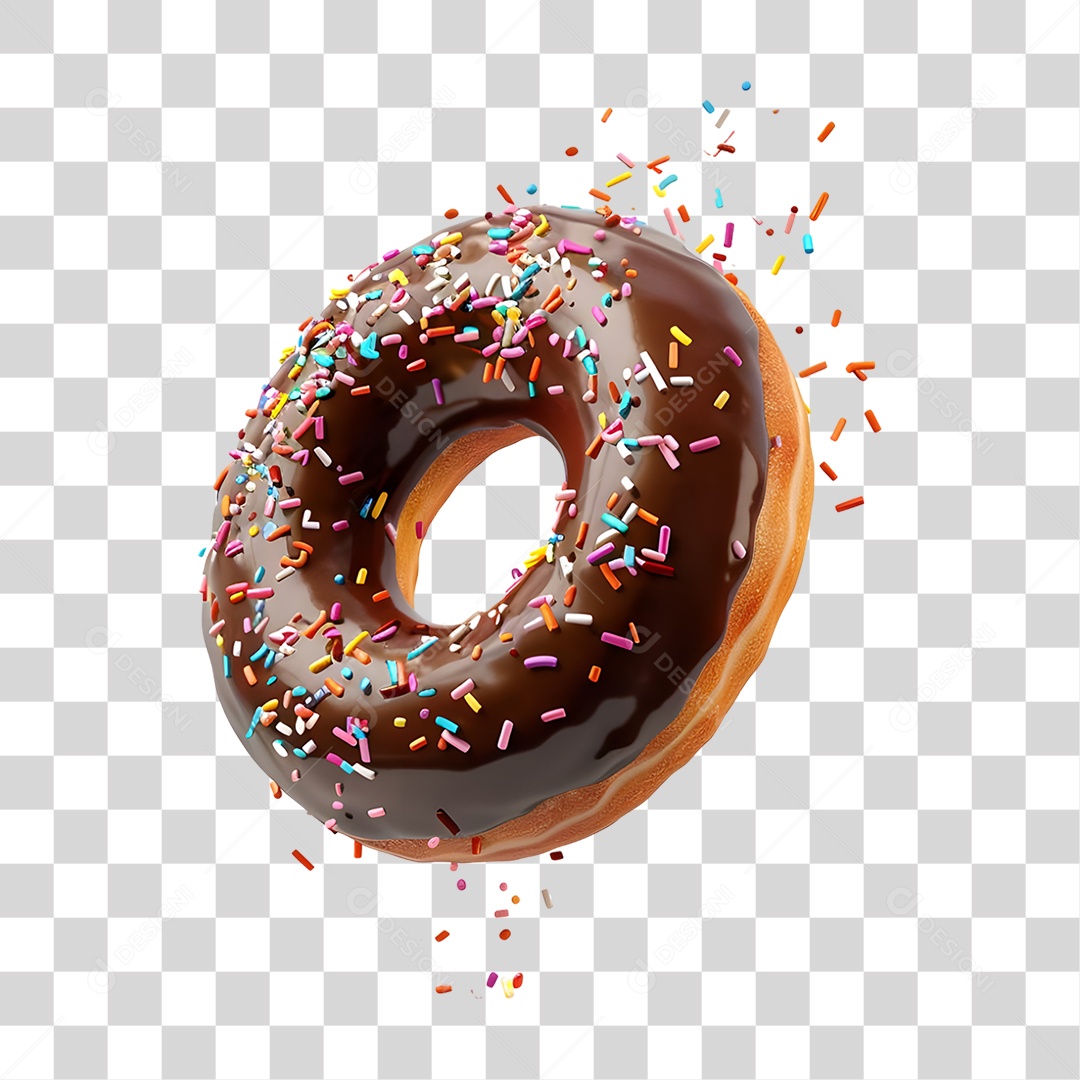 Rosca Donut PNG Transparente