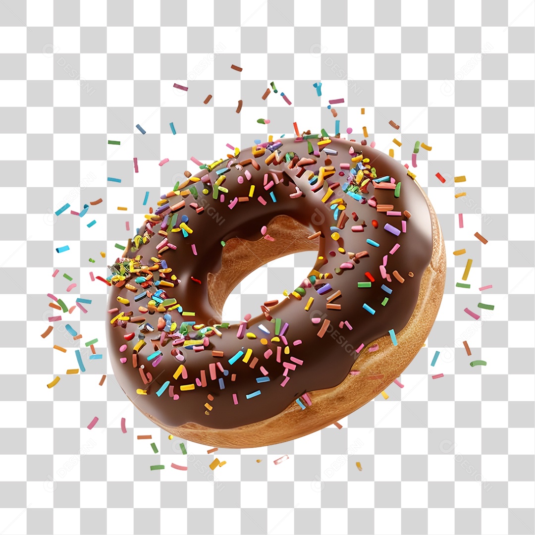 Rosca Donut PNG Transparente
