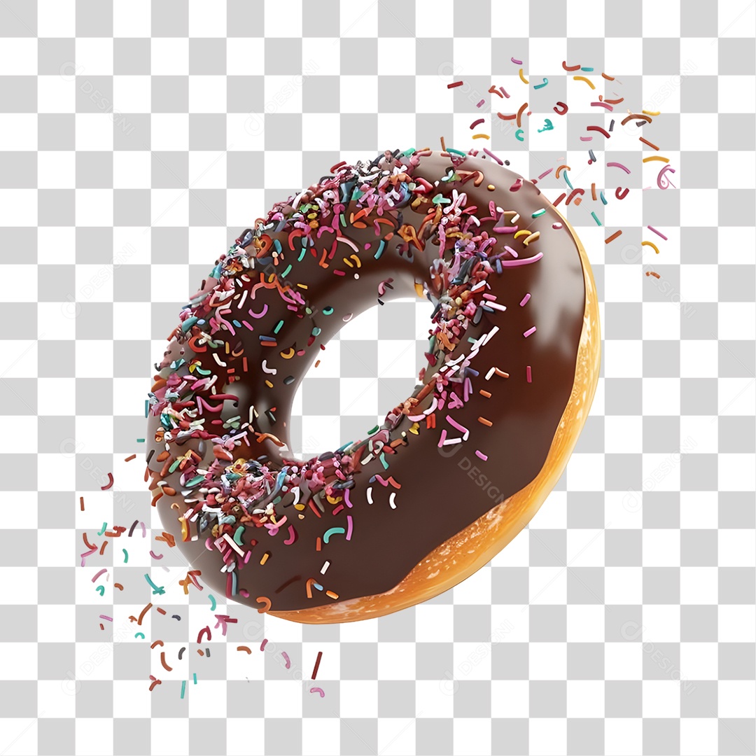 Rosca Donut PNG Transparente