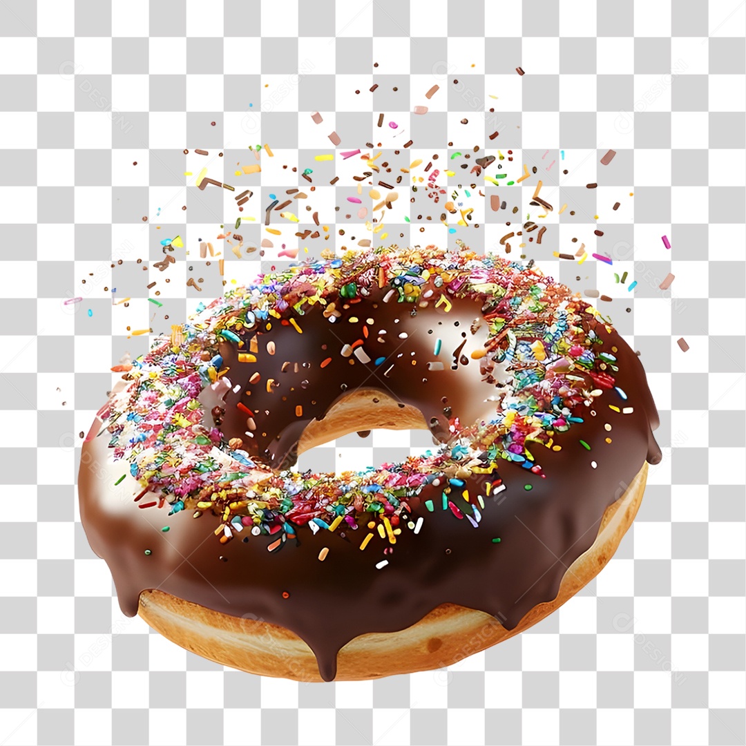 Rosca Donut PNG Transparente