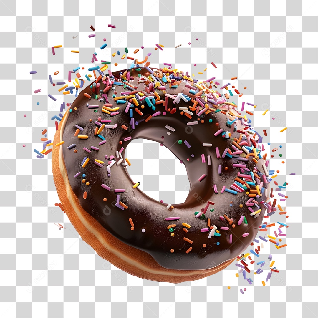 Rosca Donut PNG Transparente